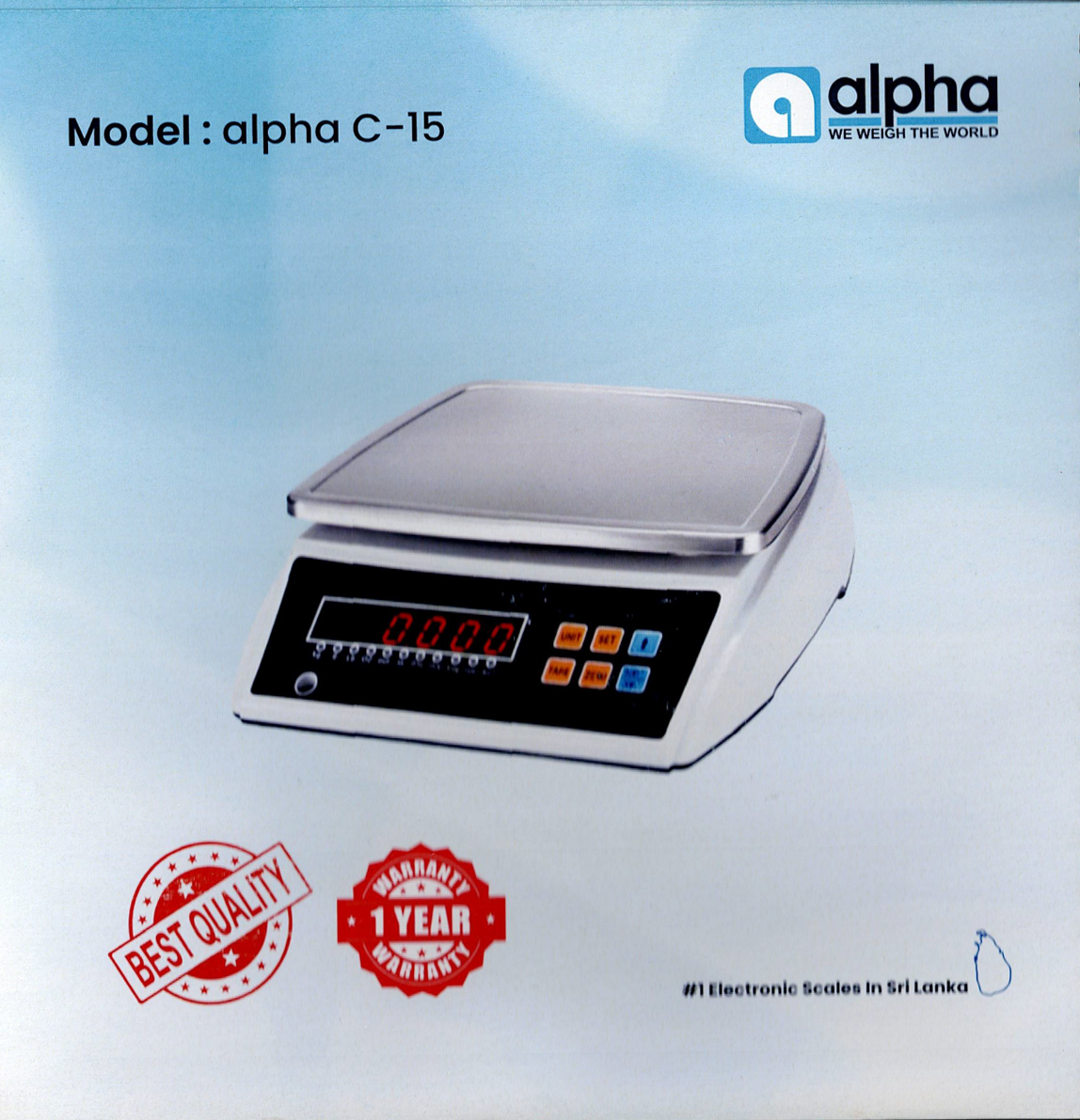 Model: alpha C-15